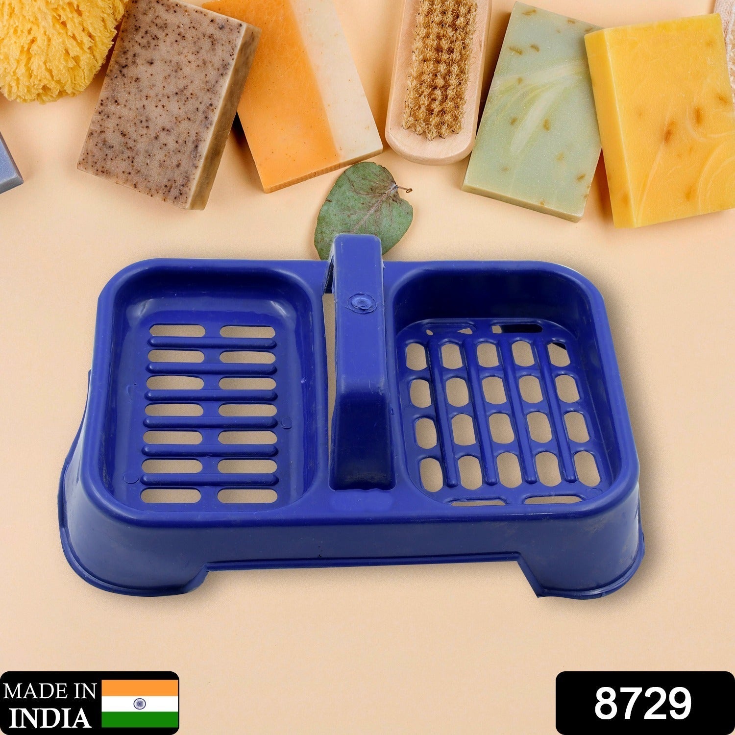 8729 2in1 Plastic Soap Case / Soap Dish / Soap Stand, 2 Section Plastic Soap Case Soap Holder Soap Dish For Bathroom Kitchen Sink (1 Pc / Multicolor ) 8729 2in1 Plastic Soap Case / Soap Dish / Soap Stand, 2 Section Plastic Soap Case Soap Holder Soap Dish For Bathroom Kitchen Sink (1 Pc / Multicolor )